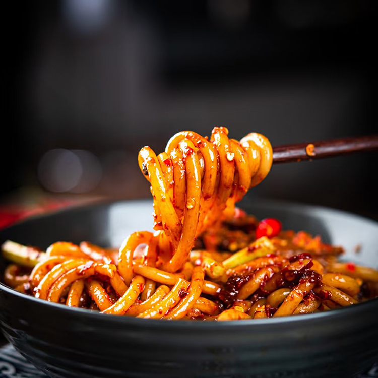 新疆炒米粉調料炒 醬料包批發 加工廠訂做 吃在途中