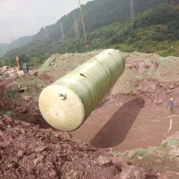 四川玻璃鋼化糞池 玻璃鋼化糞池廠家 污水處理設備可定制
