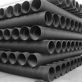 四川波紋管廠家批發 FRPP增強雙壁波紋管 聚丙烯排污管道