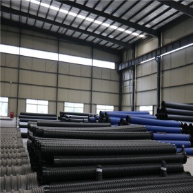 鋼帶波紋管廠家 HDPE鋼帶增強(qiáng)螺旋波紋管 排污塑料管 廠家直銷批發(fā)