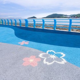 武威市 混凝土透水路 彩色操場混凝土 生態透水混凝土材料 施工單位